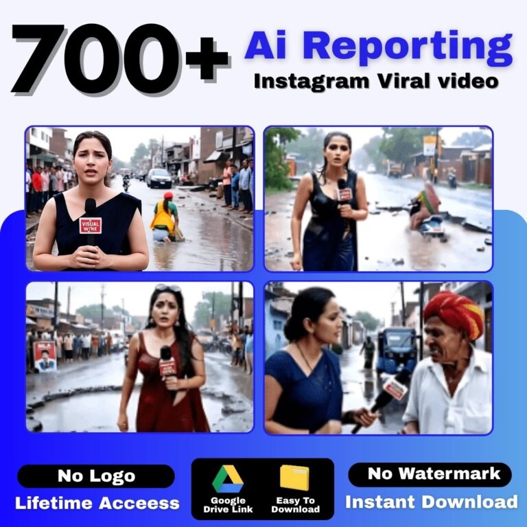 AI Viral Reporting Reels Bundle