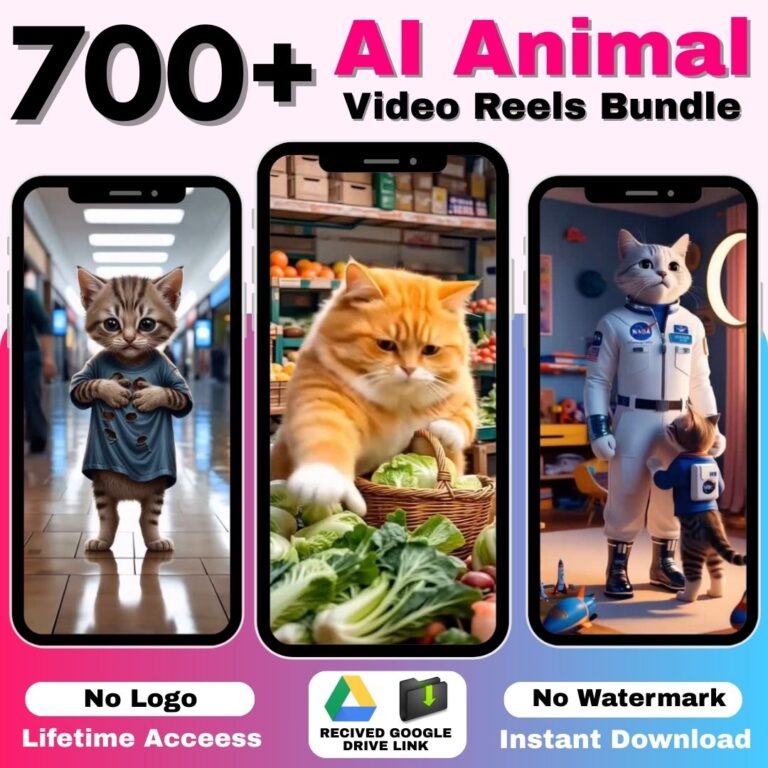 Ai animal reels bundle