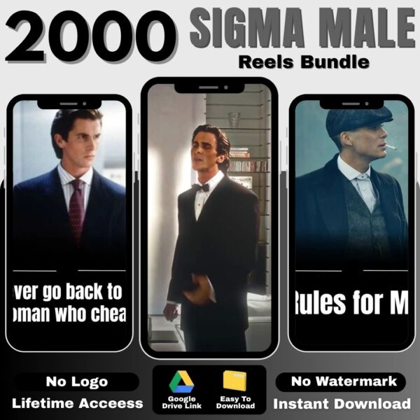 Sigma Male Reels Bundle