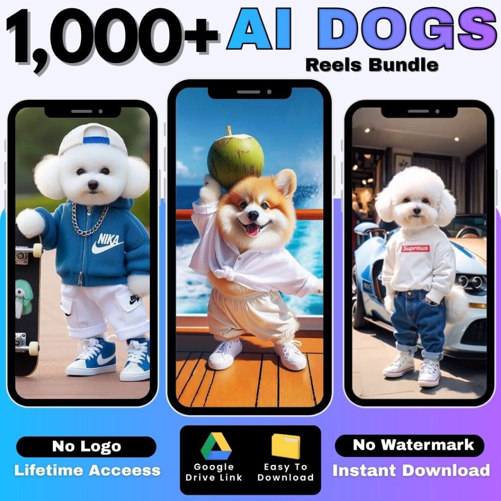 AI Dogs Reels Bundle