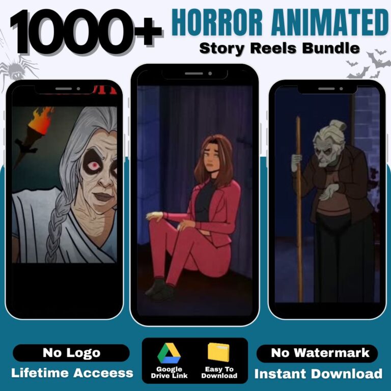 Animated Horror Story Reels Bundle