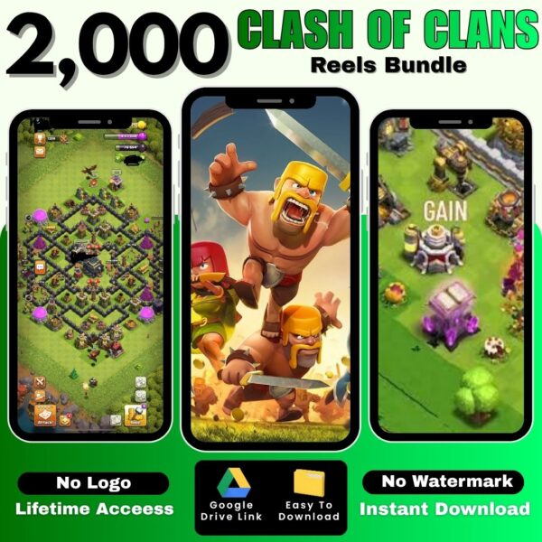 Clash of Clans Reels Bundle
