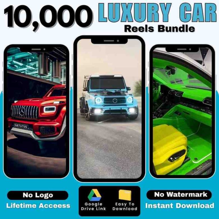 Luxury Car Reels Bundle
