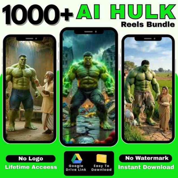 AI Hulk Reels Bundle