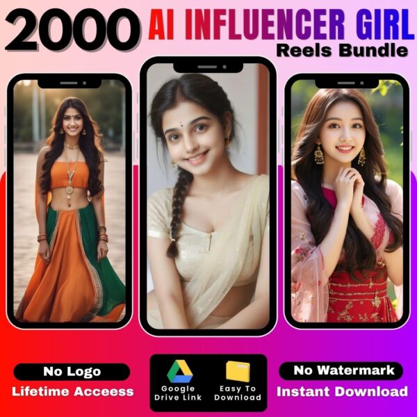 AI Influencer Girl Reels Bundle