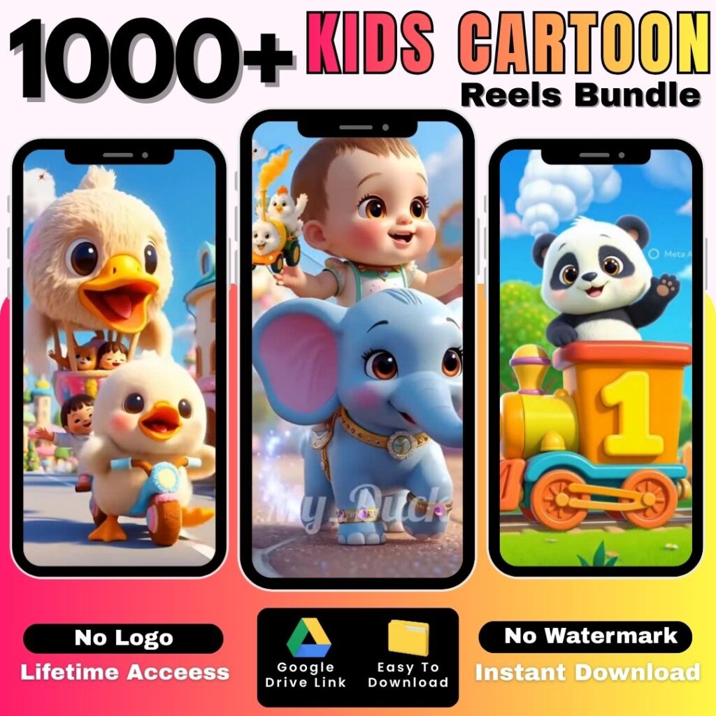 Kids Cartoon Reels Bundle