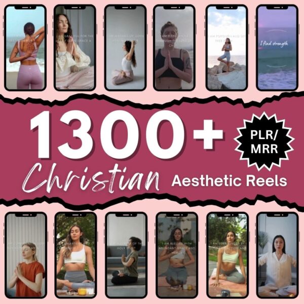 1300+ MEGA Christian Reels Bundle | Bible Quotes Reels Bundle I Instagram Reels, Tiktok, Shorts I Editable in Canva I Viral Tiktok Videos